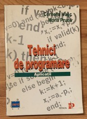 Tehnici de programare de Cornelia Ivasc, Mona Pruna. Aplicatii