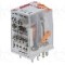 Releu electromagnetic, 230V AC, 6A, 4PDT, serie R4N, RELPOL - R4N-2014-23-5230-WT