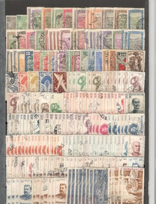 MADAGASCAR.Lot peste 340 buc. timbre stampilate foto
