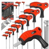 Set 11 surubelnite hexagonale, imbus 2 -10, 100-195 mm, Verke