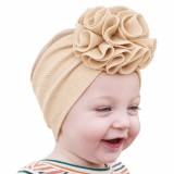 Bentita crem lata cu floare (Marime Disponibila: 6-12 luni (Marimea 19