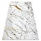 Covor ALLURE 1963 Marmură - Structural, elegant, glamour alb / aur , 70x250 cm