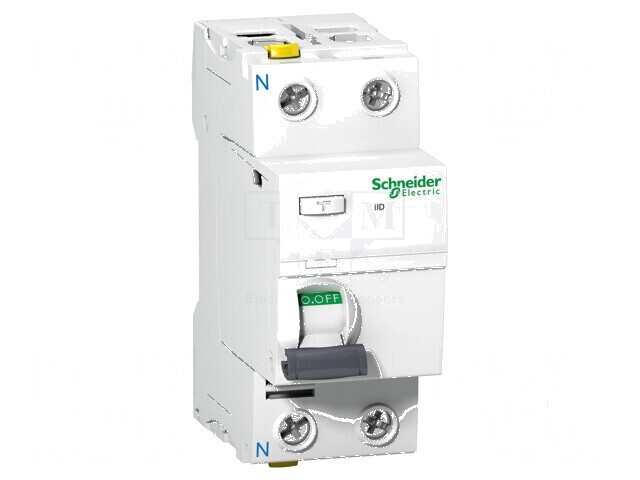 &Icirc;ntrerupător RCBO Inom: 25A Ires: 30mA Curent de supratens: 3kA - &Icirc;ntrerupător electric compact