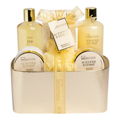 Set 6 produse de ingrijire Scented gold, IDC Institute 12126, 1010 ml foto