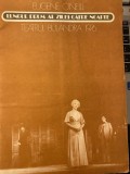 Catalog Teatru Lungul Drum al Zilei 1976, Bulandra, Liviu Ciulei, Toma Caragiu, Caiet Sala, Hartie Groasa