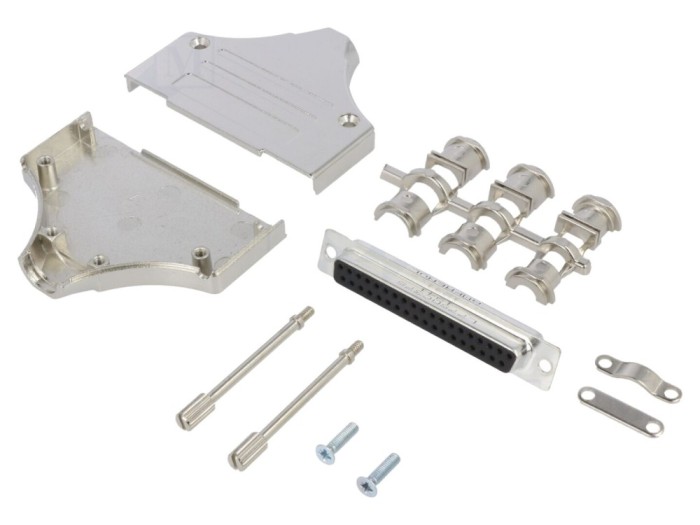 Conector D-Sub 37-Pin Mamă, lipire