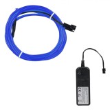 Fir LED, conturare si creatie, Albastru, Plastic, 3 m, Oem