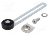 Cap de propulsie rolă PIZZATO ELETTRICA &Oslash;20mm plastic