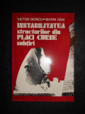 Cumpara ieftin VICTOR GIONCU - INSTABILITATEA STRUCTURILOR DIN PLACI CURBE SUBTIRI (1978), Alta editura