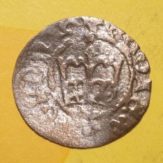 Polonia 1/2 groschen ND 1447 argint Cazimir lV Jagellonsky