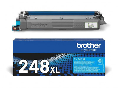 Cartus original Brother TN248XL TN-248XL-C Cyan 2.3K foto