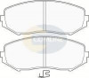 Set placute frana,frana disc SUZUKI GRAND VITARA II (JT) (2005 - 2016) COMLINE CBP31578