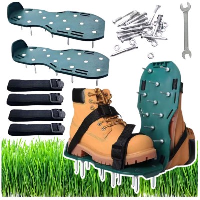 Aerator pentru gazon tip sandale, Lean 26617 foto