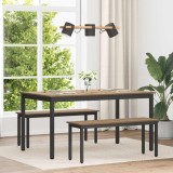vidaXL Mese de sufragerie 150 x 78 x 75 cm METAL 892655