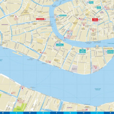 Lonely Planet Venice City Map |