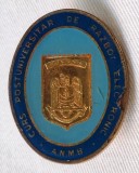 A.N.M.B - Curs postuniversitar de razboi electronic, Romania - insigna militara rara