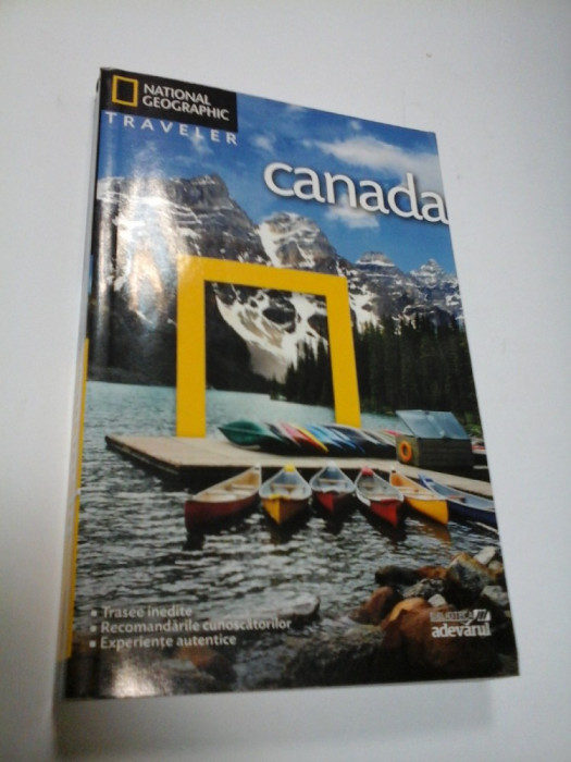 CANADA - National Geographic Traveler - ghid turistic