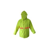 Pelerina scurta pentru ploaie, verde, marimea XXXXL