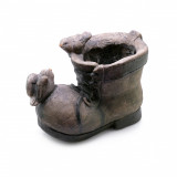 Decoratiune gradina, ceramica, papuc cu ghiveci, 30x19x23 cm, Artool