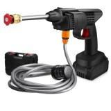 Aparat de spalat cu presiune, cu acumulator reincarcabil, autonomie 45 de minute, putere 300W, negru
