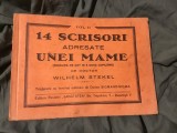 carte 14 scrisori adresate unei mame ( educatia de dat in a doua copilarie ) vol II de Dr. Wilhelm Stekel perioada interbelica