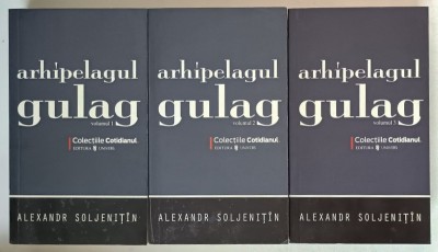 ARHIPELAGUL GULAG VOL. I - III de ALEXANDR SOLJENITIN , 2008 foto