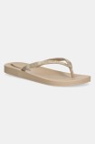 Ipanema șlapi MESH IX FEM culoarea bej, cu toc plat, 83651-BB808
