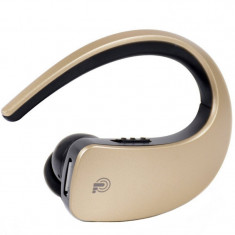 Casca Bluetooth cu Touch iUni CB05, Handsfree, Gold foto