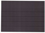 Carton - suport pentru timbre, Standard PS, negru, 210x148mm