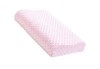 Pernă memory, roz, 46x28x5 cm, Oem