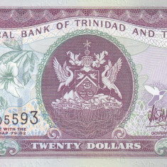 Bancnota Trinidad & Tobago 20 Dolari 2006 - P49c UNC