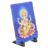 Cumpara ieftin Placheta ( placa ) cu Ganesh pe floare de lotus