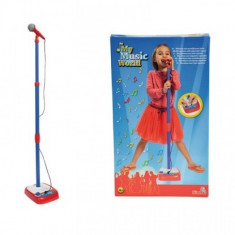 SIMBA MICROFON REGLABIL CU STATIV 80-120CM SuperHeroes ToysZone