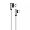 CABLU MICRO USB 1M DIAMOND EDITION - ARGINTIU, V-TAC