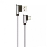 CABLU MICRO USB 1M DIAMOND EDITION - ARGINTIU, V-TAC