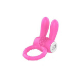 Inel de Penis Ozzy cu Vibratii, Roz, Mokko Toys