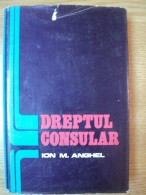 DREPTUL CONSULAR de ION M. ANGHEL , 1978 foto
