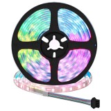 Cumpara ieftin Banda LED 12 buc. Negru si transparent Cupru si Plastic