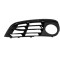 Set grila bara fata BMW Seria 5 (F10/F11), 2014-08.2017 model : Luxury, negru/crom; complet,