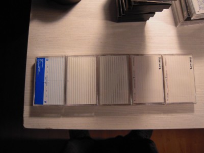 LOT de 5 casete audio normale (3 SONY + 2 SKC) de 60 minute, stare buna foto