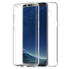 Husa de protectie fata + spate din TPU moale pentru Samsung Galaxy Note 8, Transparent