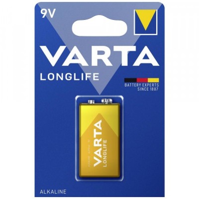 Baterie Varta Longlife, 6LR61 (9V) foto