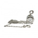 Palan manual inox cu lant 3m, sarcina maxima 500 kg, carlig cu siguranta Breckner Germany