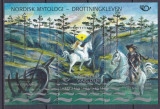 DB1 Pictura Mitologie Nordica Legende Povesti Aland 2008 SS MNH, Nestampilat