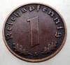 B.028 GERMANIA 1 REICHSPFENNIG 1937 A, Europa, Bronz
