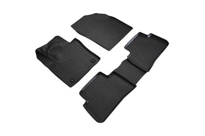 SET COVORASE AUTO CAUCIUC FIT TOYOTA C-HR 3D (2016-) (2WD) - 5 PCS foto