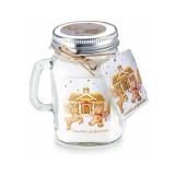 Lumanare parfumata Craciun aroma Fructe de Padure cm 7 x 5 x 8,5 H
