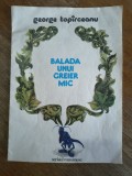 Balada unui greier mic - George Toparceanu / C37G