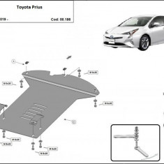 Scut metalic antifurt catalizator Toyota Prius 4 2019-prezent