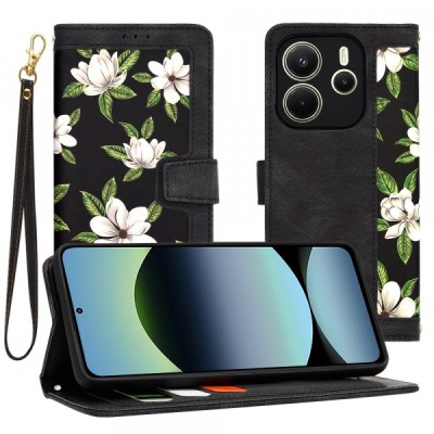Husa pentru Xiaomi Redmi Note 14 4G (Regional), Techsuit, FlipCraft, Neagra foto